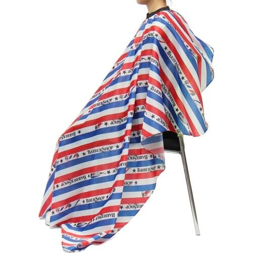 Y&W&F 1pc Multi-style Polyester Hairdressing Apron Cloth Skin-friendly Hair Styling Design Supplies Salon Barber Wrap Gown