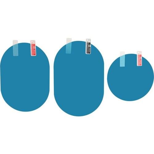 2 Pcs Car Rainproof Film Car Car Rearview Mirror protective Rain proof Anti fog Waterproof Film Membrane Car Sticker Accessories