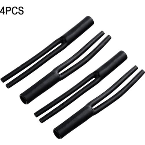 4Pcs Speaker Cable Y Splitter Pant Boot Wire Pants Boots Audio Subwoofer DIY Accessories 4.5mm x 2