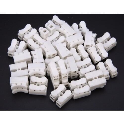 500pcs 3 Pins Electrical Cable Connectors CH1 CH2 CH3 Quick Splice Lock Wire Terminals Set wire connector free shipping whosales