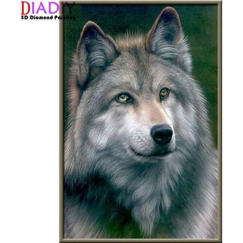 5D Diamond Painting Animals Horse Diamond Mosaic Tiger Lion DIY Full Round Diamond Embroidery Cross Stitch Rhinestone Art