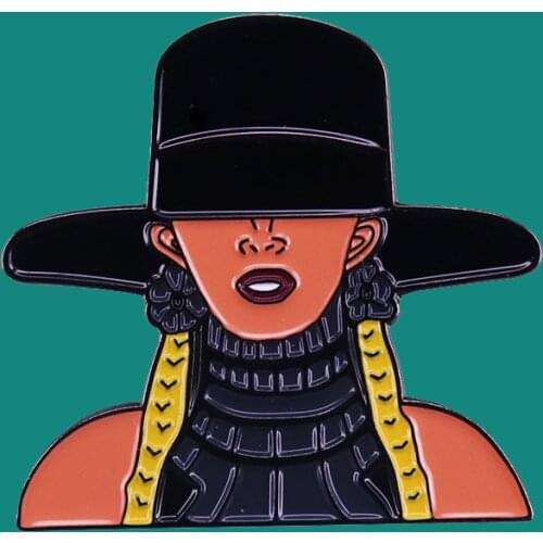 Beautiful Girl Enamel Pins Brooch Collecting Alloy Lapel Badges Men Women Fashion Jewelry Gifts Adorn Backpack Collar Hat