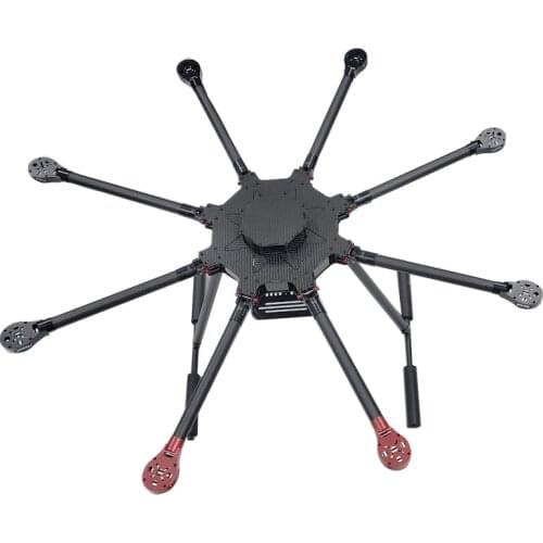 Flyroun lx1100 8 Aixs Umbrella Type Folding Multicopter Uav Octocopter Drone TL8X000 With Retractable Landing Gear