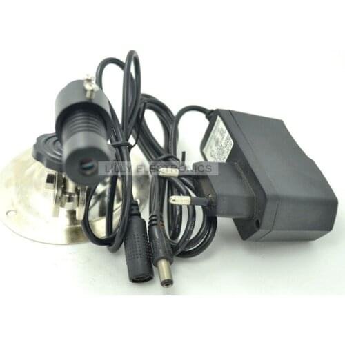 5V 808nm 250mW IR Infrared Laser Cross Module 16x60mm w/EU Adapter and holder