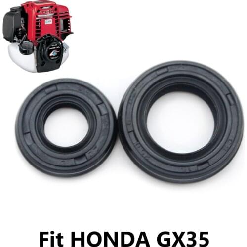 Crankshaft Crank Shaft Oil Seal Seals Fit HONDA GX35 UMK435 FG100 FG 100 Engine Motor Tiller Brush Cutter Trimmers