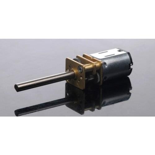 26mm Long Shaft Metal N20 Gear Reducer Motor 3V Gear Motor, Max Torque 1kg.Cm Reduction Ratio 1: 100, for Electronic Lock, Robot