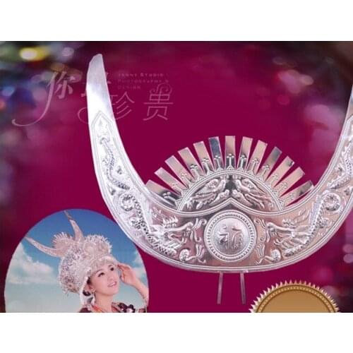 Many Designs Miao Silver Horn Hair Stick Hair Combs Hair Accessories Ethnic Fashion Minority Group Hair Jewelry