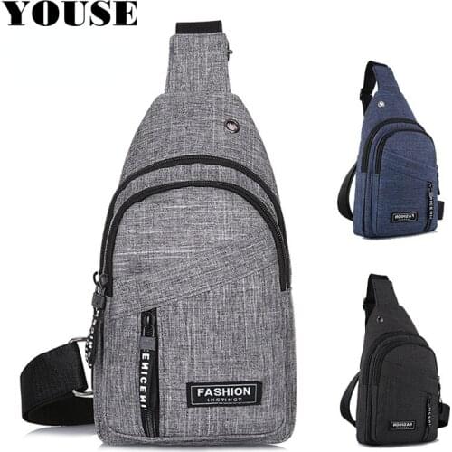 Men Toiletry Bag Sport Fanny Pack New Fashion Women Shoulder Waterproof Sling Outdoor Casual Tactical Small Crossbody Messenger