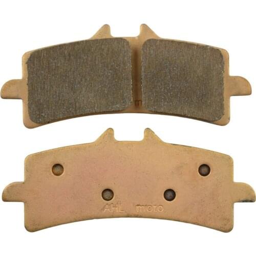 Motorcycle Parts Copper Based Sintered Brake Pads For MV AGUSTA F4RR 1078cc 312 2008-2009 Front Motor Brake Disk #FA447