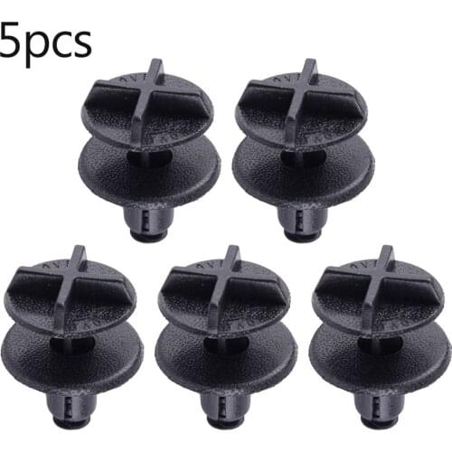 5 Battery Cover Clip 5pcs Set Cowl Panel Black LR024316 Durable Practical