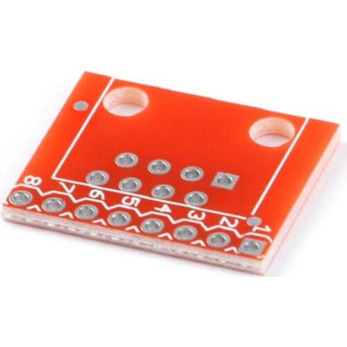 20PCS Portable Modular Connectors / Ethernet Connectors RJ45 Breakout Board Adapter Connector Module Board