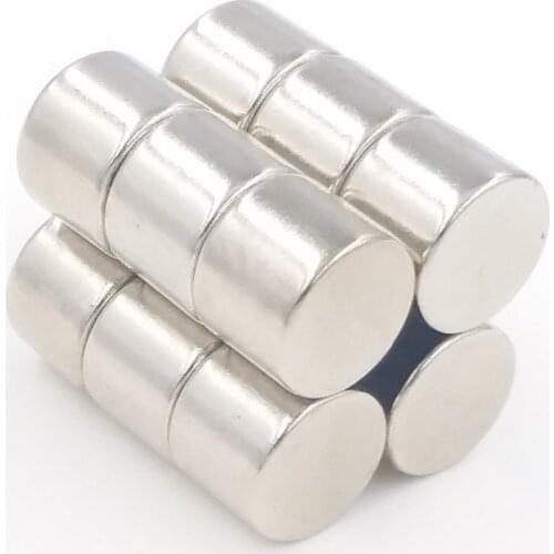 5pcs N50 Grade Strong Round Disc Magnets 10mm x 8mm Rare Earth Neodymium10*8mm 10mm*8mm