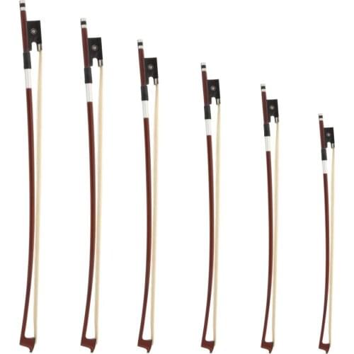 Violin Bow Beginner Brazil Wood Bow for Violin Player Parts, Gift for Violin Player and Learner
