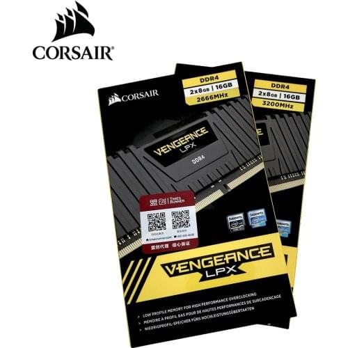 CORSAIR Vengeance LPX16GB(8GB*2) Kit DDR4 PC4 2400Mhz 2666Mhz 3000Mhz 3200Mhz 3600Mhz Desktop RAM Memory 16GB DIMM