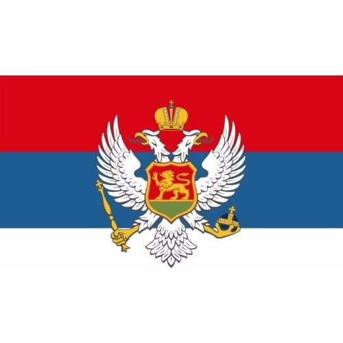 Kingdom of Montenegro Flag 3ft x 5ft Polyester Banner Flying 150* 90cm Custom outdoor