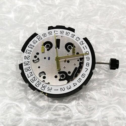 Swiss For ETA G10.211 Quartz Watch Movement Date at 4’ Watch Movement with Adjusting Stem & Battery 6 Pin Repair Parts