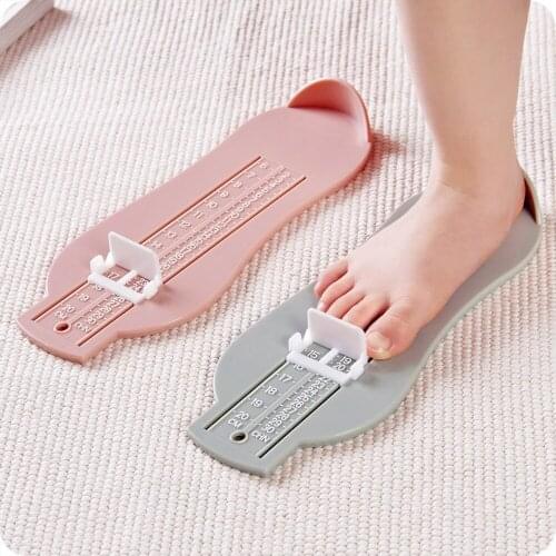 Baby Foot Ruler Kids Foot Length Measuring Gauge Device Child Shoe Calculator Toddler Infant Shoes Fittings Gauge Tool