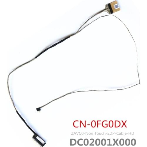 New Original EDP Lcd Cable For Dell Inspiron 5455 5545 5547 5548 FG0DX P39F Lcd Lvds Cable CN-0FG0DX DC02001X000