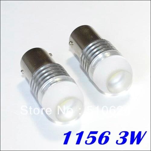 Wholesale white 1156 led ba15s 3W High power Led Car Reverse Light High quality ba15s LED turn led light