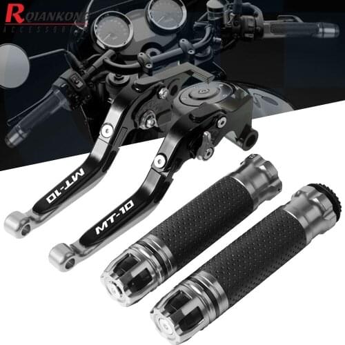 For Yamaha MT 10 MT10 MT-10 SP 2016 2017 2018 2019 2020 Motorcycles Handlebar Grips & Adjustable Brake Clutch Levers Accessories