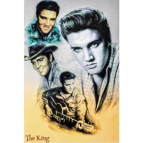 SHANSHIYOUPIN DIY Diamond Embroidery Elvis Presley 5D Diamond Painting Cross Stitch Full Rhinestone Mosaic Home Decoration