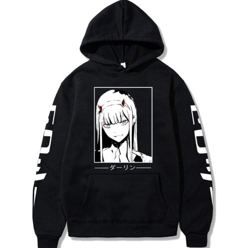 Zero Two Hoodie Darling In The Franxx Printed Hoodies For Men/Women