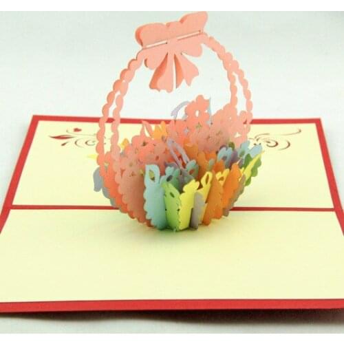 Qubiclife business card custom stereo handmade basket blessing cards wholesale