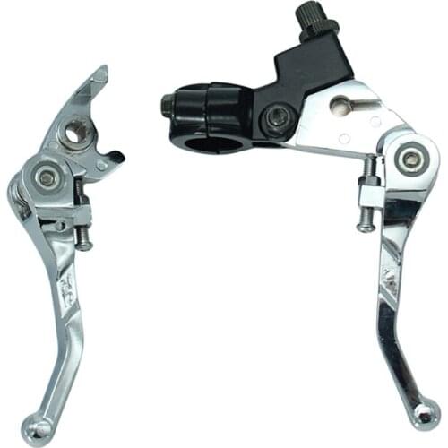 High Performance Aluminum Alloy Folding Clutch & Brake Lever for CRF IRBIS Apollo Xmotos KAYO BSE Pit Dirt Bike Part