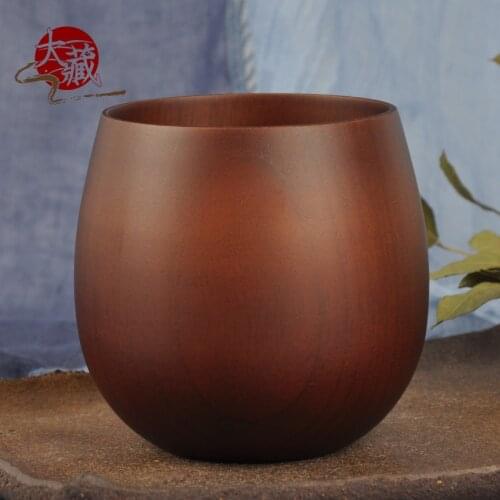 Japanese Seminal Hotel restaurant wooden cup tableware, jujube wood cup, tea cup,Wine