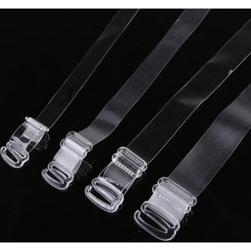 1-3 Pairs/set Clear Bra Straps Transparent Invisible Detachable Adjustable Silicone Womens Elastic Belt Intimates Accessories