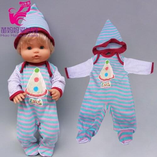 16 inch baby doll clothes suit for 40cm Nenuco clothes Ropa y su Hermanita baby girl toys wear