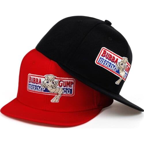 1994 Bubba Gump Shrimp CO. Baseball Hat Forrest Gump Costume Cosplay Embroidered Snapback Cap Men&Women Summer Cap