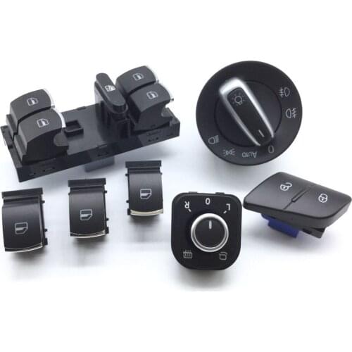 5K4959857,5K0959855,5ND959565A,3C8941431A,3C0962125B Window headlight mirror lock /unlock switchswitch for VW Passat b6 / 3c