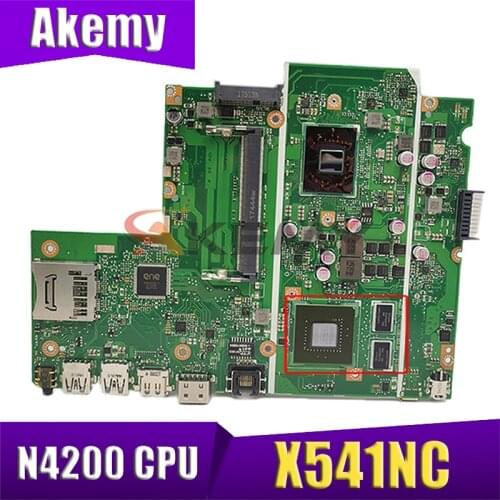 Akemy for ASUS X541NC REV2.1 pour ASUS X541NA X541N N4200, CPU, ordinateur portable, test, fonctionne 100
