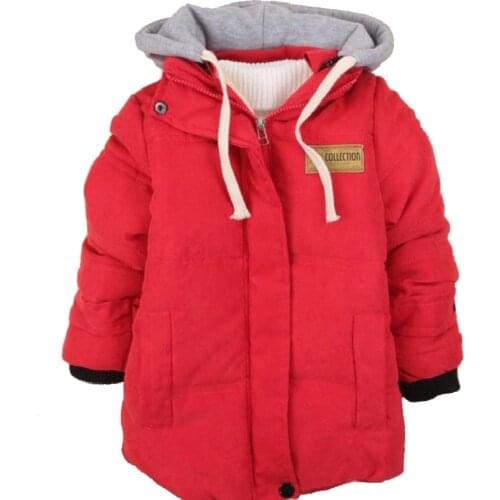 High Quality Children Autumn And Winter Thickening Outdoor Coat Boy Top Kids Clothes