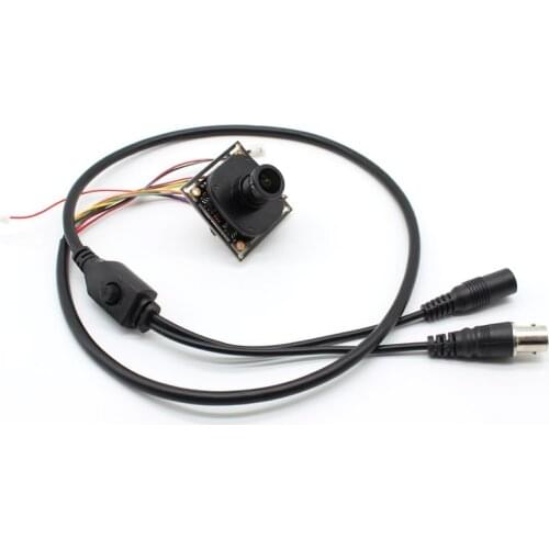 HD 1/2.9" IMX323 AHD TVI CVI CVBS 4in1 2mp 1080P CCTV Camera Module Security PCB board with lens osd cable ircut