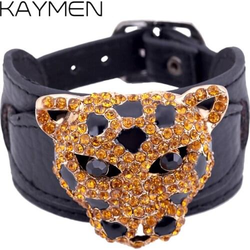 KAYMEN JEWELRY Leather Bracelets