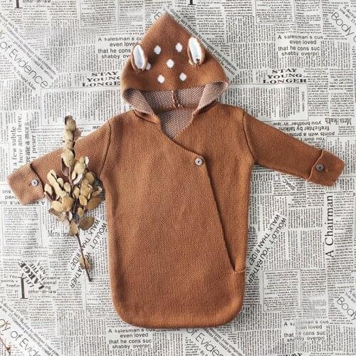 New Envelope for Newborn Baby Sleeping Bags Girls Cocoon Cute Five Star Knitted Infantil Bebes Swaddle Wrap Boys Discharge 0-12M