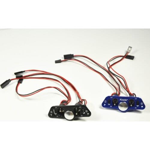 1PC Kosta Heavy Duty Dual ON-OFF Power Switch w/ Fuel Dot for RC Airplane Engine