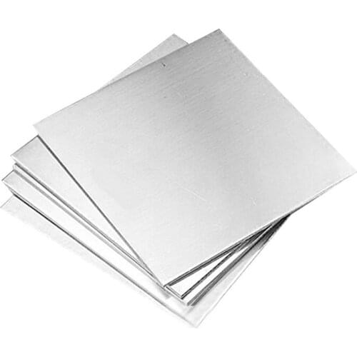 1Pcs 200mm*200mm TC4 Titanium Alloy Sheet Thin Flakes Zero Cut Piece 0.5mm-5mm thick