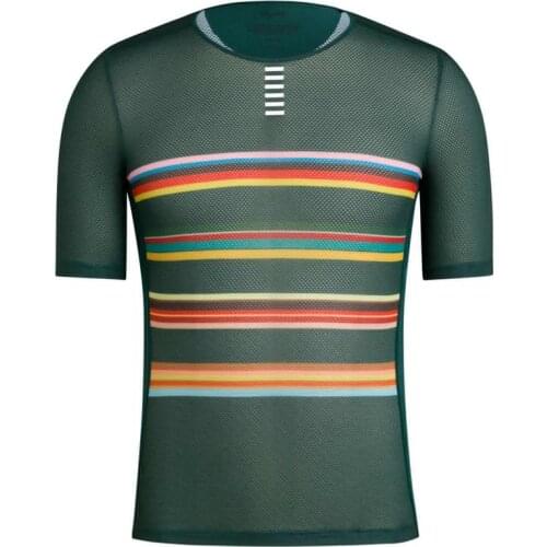 Man Jacquard mesh green yellow 2019 Rcc Superlight Mesh Underwear cycling Base Layers tops wear High Quick Dry cycling clothing