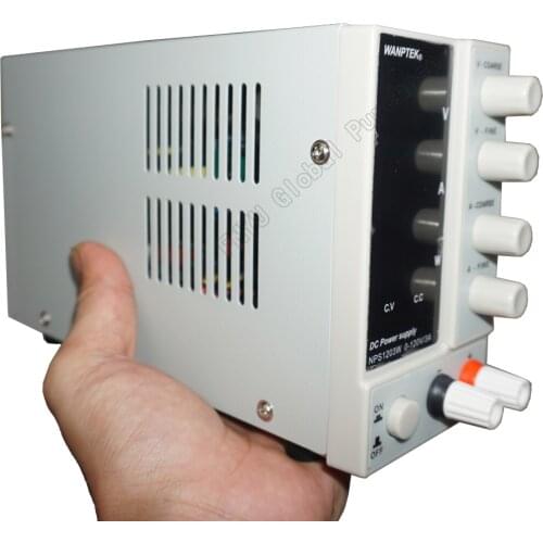 NPS1203W Mini DC regulated power supply Power 120V 3A Display Adjustable Digital Laboratory Test Power Supply
