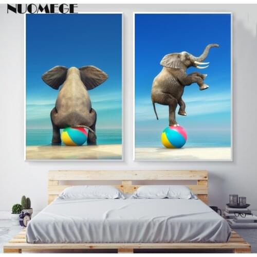 NUOMEGE Wall Pictures For The Bedroom