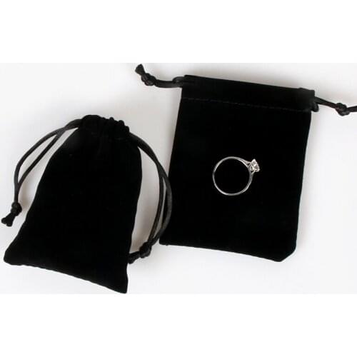 Customize&wholesale small velvet jewelry pouch velvet gift pouch velvet drawstring pouch bag custom logo for jade jewelry