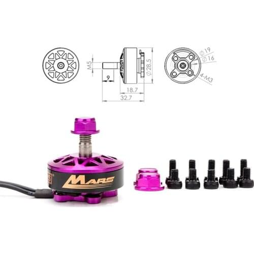 4pcs/lot RC Brushless Motor,2750KV 3-6S Brushless Motor for 230 250 280 300 FPV Racing Frame Multirotor Quadcopter