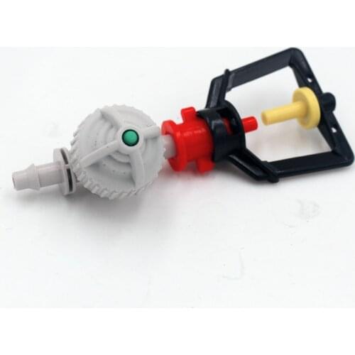 20pcs Refraction Nozzle With 1/4"Antidrip Connector Greenhouse Irrigation Watering Irrigation Garden Water Irrigation M182