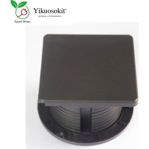 Grommet Desktop Round Mini UK Plug Power Socket 5V 2.1A 2 USB Charging Ports Desktop Tabletop Socket CE Rohs Certification