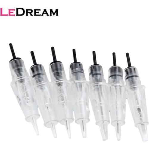 100pcs/lot Disposable 10mm Screw Tattoo Needles Cartridges Microneedling For Charmant Machine Tattoo & Body Art Microblading