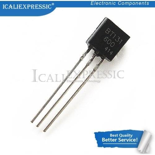 200PCS BT131-600 BT131 TO-92 600V 1A new original In Stock