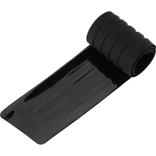 35.8 Inche Car SUV Trunk Edge Protection Rubber Anti-Scratch Trunk Door Entrance Guard + Double-Sided Tape Exterior Accessories